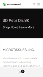 Mobile Screenshot of microtissues.com